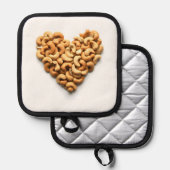 Cashew Topflappen (Vorderseite/Rückseite)