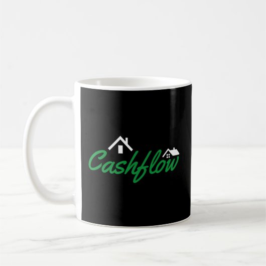 Cashflow House Real Anwesen Investor Kaffeetasse (Links)