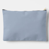 Cashmere Blue Personalized Bridal Party Pouch Gift Zubehörtasche (Rückseite)