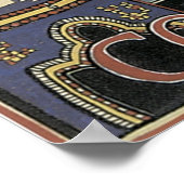 Cashmere Bouquet Poster (Ecke)