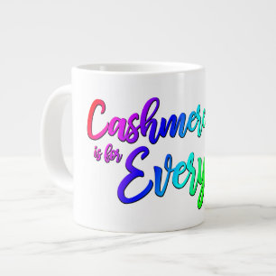 Cashmere ist für jede Jumbo-Tasse
