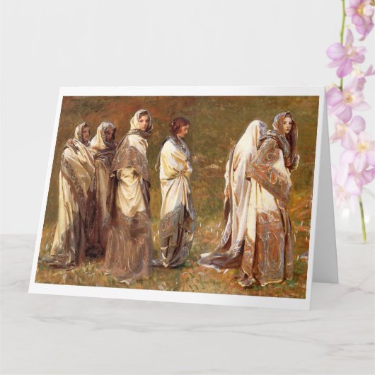 Cashmere, John Sargent 1908 Karte (Orchidee)