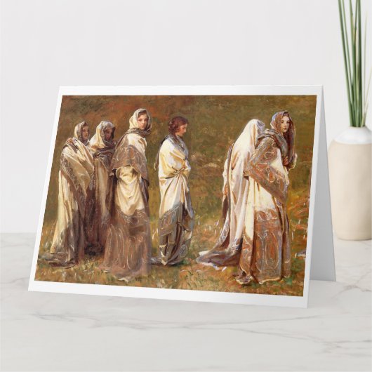 Cashmere, John Sargent 1908 Karte (Vorderseite)