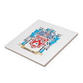 Casillas-Wappen - Familienwappen Fliese (Seite)