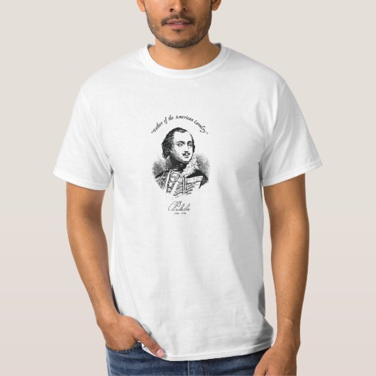 Casimir Pulaski Day Parade Polnischer Kavalryman H T-Shirt (Vorderseite)