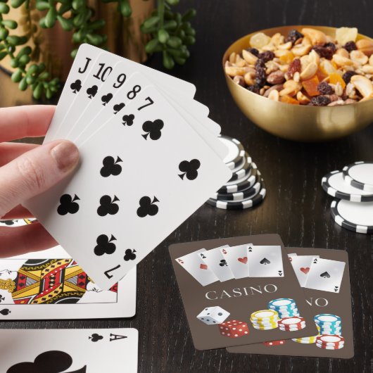 Casino Ace Poker Chips Wählen Sie eine andere Opti Spielkarten (In Situ)