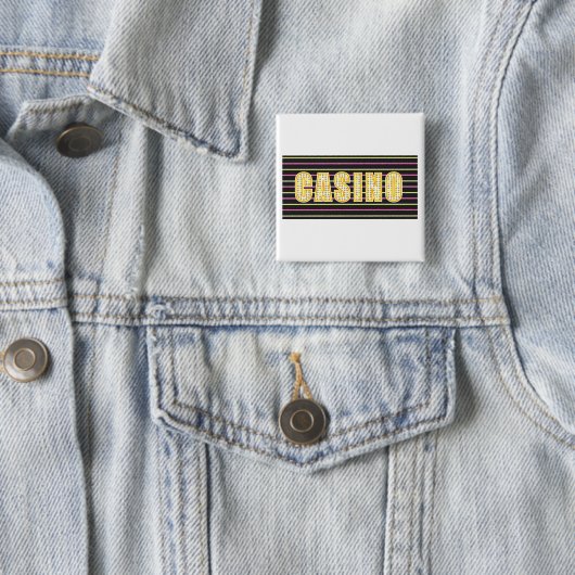 Casino Anmeldung mit Neon Polka Dot Letters Button (Beispiel)