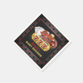 Casino Baby Showpapier Napkins Serviette (Ecke)