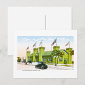 Casino Burgoyne, Daytona, Florida Postkarte (Vorne/Hinten)