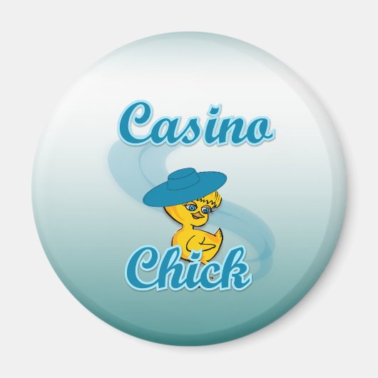 Casino Chick #3 Magnet (Vorne)