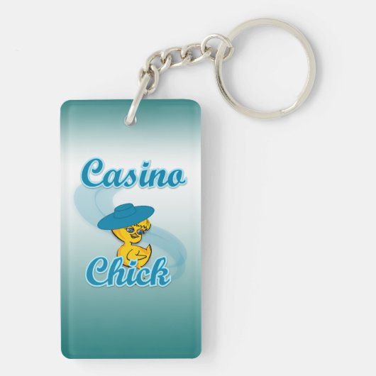 Casino Chick #3 Schlüsselanhänger (Rückseite)