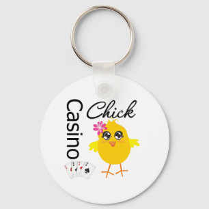Casino Chick Schlüsselanhänger