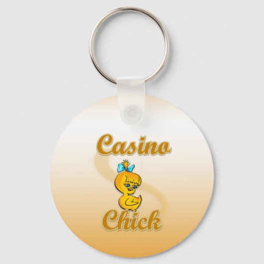 Casino Chick Schlüsselanhänger (Vorderseite)