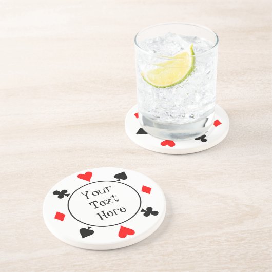 Casino Chip Untersetzer (Seite)