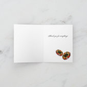 Casino Chip Vielen Dank, dass Sie mir GEFRAGT habe Dankeskarte (Innenseite)