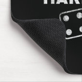 Casino Craps Player I Do Things The Hardway Gamble Mousepad (Ecke)