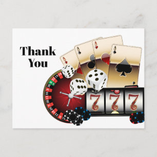 Casino danke Karte