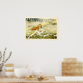 CASINO DE CABOURG Paris Henri Privat Livemont Art Poster (Küche)