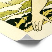 CASINO DE CABOURG Paris Henri Privat Livemont Art Poster (Ecke)