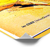 Casino de Paris by Jules Cheret, Vintage Poster (Ecke)