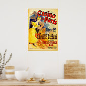 Casino de Paris by Jules Cheret, Vintage Poster (Küche)