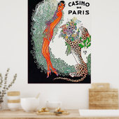 Casino de Paris - Glamour der Roaring Zwanziger Poster (Küche)