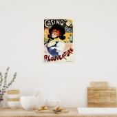 CASINO DE PARIS Reouverture Music Vintag Französis Poster (Küche)