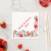 Casino Dice Wedding Paper Napkins Serviette (Beispiel)