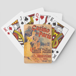 Casino Europe Frankreich Vintages Retro Spielkarten