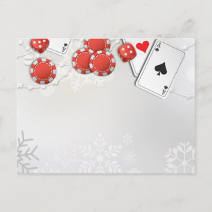 Casino Feiertagspostkarte