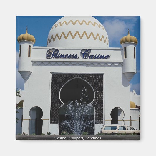 Casino, Freeport, Bahamas Magnet (Vorne)