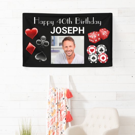 Casino freut sich über Geburtstag Banner (Insitu)