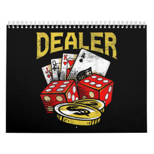 Casino Gambling Dealer Texas Holdem Poker Kalender