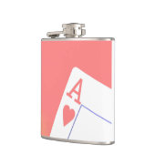 Casino Gambling Poker Flask Trauzeugen Geschenk Flachmann (Links)