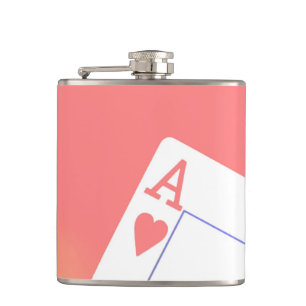 Casino Gambling Poker Flask Trauzeugen Geschenk Flachmann