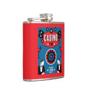 Casino Gambling Poker Roulette Flachmann (Rechts)