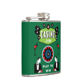 Casino Gambling Poker Roulette Flachmann (Rechts)