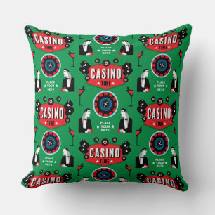 Casino Gambling Poker Roulette Kissen