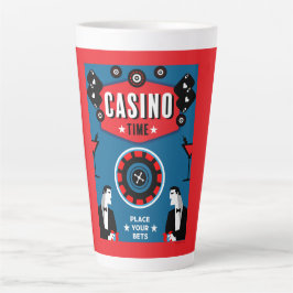 Casino Gambling Poker Roulette Milchtasse