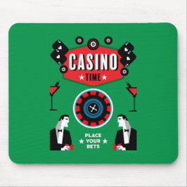 Casino Gambling Poker Roulette Mousepad