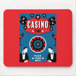 Casino Gambling Poker Roulette Mousepad