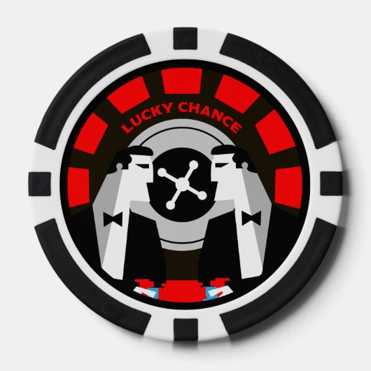 Casino Gambling Poker Roulette Pokerchips (Vorderseite)