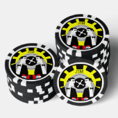 Casino Gambling Poker Roulette Pokerchips (Stapel)