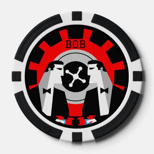 Casino Gambling Poker Roulette Pokerchips (Vorderseite)