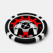 Casino Gambling Poker Roulette Pokerchips (Einzeln)
