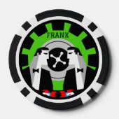 Casino Gambling Poker Roulette Pokerchips (Rückseite)