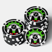 Casino Gambling Poker Roulette Pokerchips (Stapel)