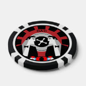 Casino Gambling Poker Roulette Pokerchips (Einzeln)