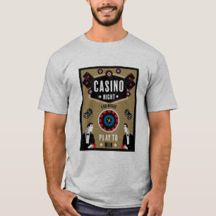 Casino Gambling Poker Roulette T-Shirt