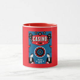 Casino Gambling Poker Roulette Tasse